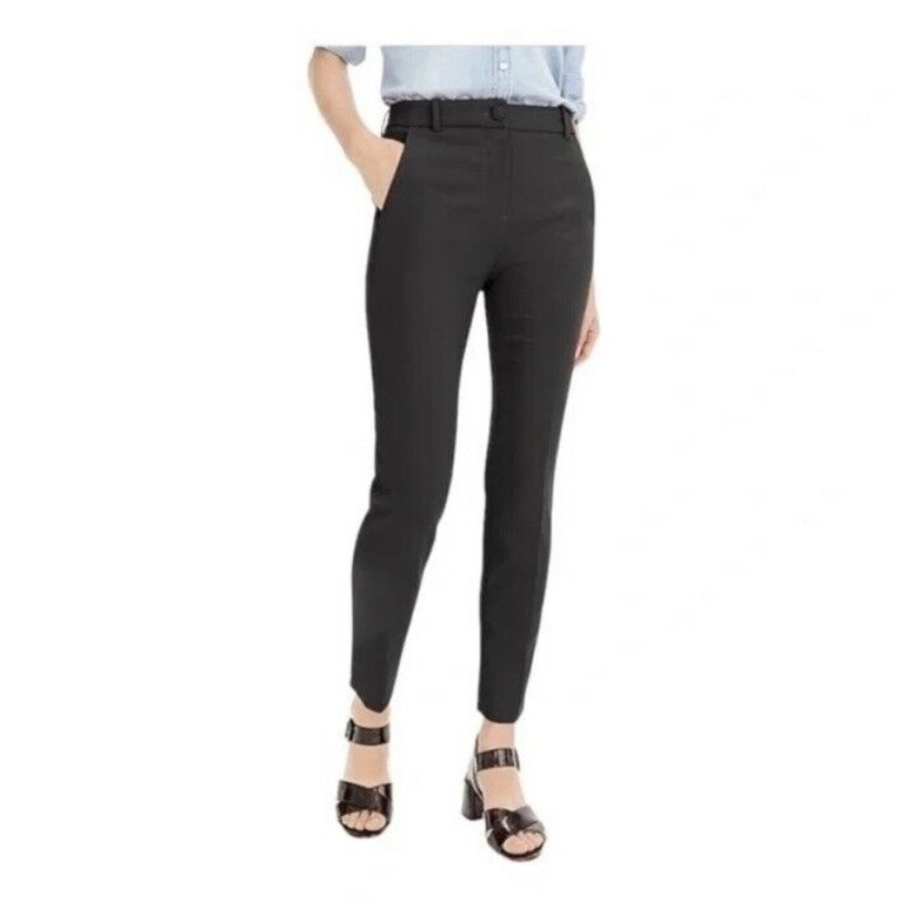 J.Crew Womens Cameron High Rise 365 Black Dress Pant Size 6 Professional office